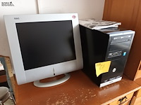 Lot 67 - desktop pc en scherm - afbeelding 1 van  3