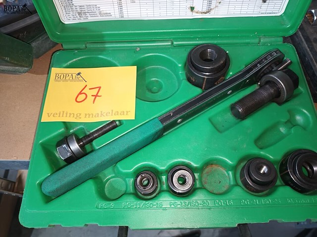 Lot 67 - greenlee ponsset - afbeelding 3 van  3