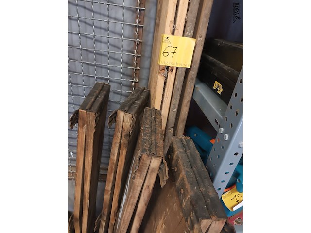 Lot 67 - palletranden. 6 stuks - afbeelding 3 van  4