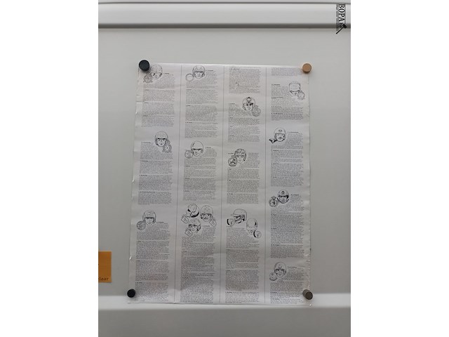 Lot 67 - poster luchtvaart stripfiguren - afbeelding 5 van  8