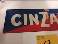 Lot 67 - reclame bord cinzano - afbeelding 2 van  4