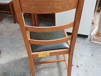 Lot 67 - retro eetkamerstoelen. 4 stuks - afbeelding 2 van  3
