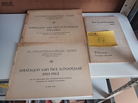 Lot 67 - uitslagen st.-vincentiuscollege. 3 stuks - afbeelding 2 van  4