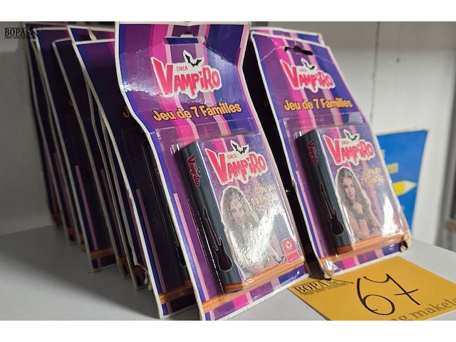Lot 67 - vampino kaart spelen nieuw 20 stuks - afbeelding 3 van  3