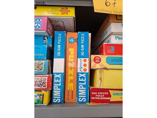 Lot 67 - vintage kinderpuzzels - afbeelding 3 van  5