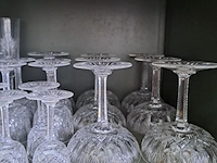 Lot 67 - vintage prachtige fijne kristallen glazen: champagneglazen e - afbeelding 3 van  3