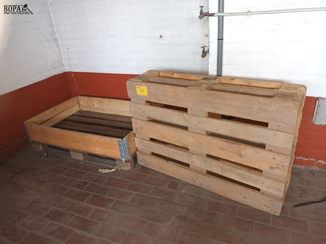 Lot 673 - palletten en palletrand - afbeelding 1 van  2