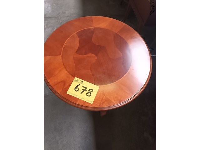 Lot 678 - rond bijzettafeltje - afbeelding 3 van  3