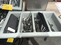 Lot 68 - bestek en rvs bakken - afbeelding 2 van  5