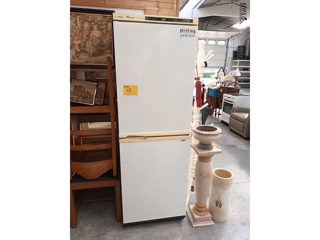 Lot 68 - koel/vriescombinatie philips met inhoud - afbeelding 1 van  6