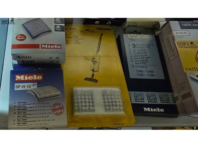 Lot 68 - miele diverse filters ong 29 verpakkingen - afbeelding 2 van  5