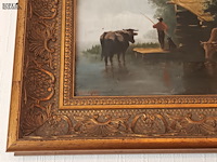 Lot 68 - schilderij koeien - afbeelding 4 van  4