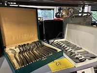 Lot 68 - vintage verzilverd bestek