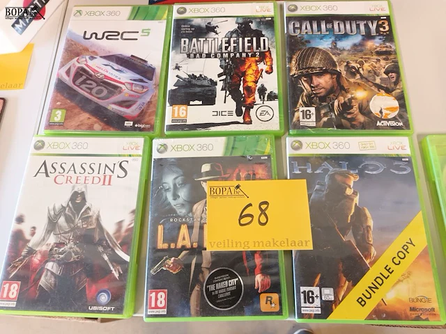 Lot 68 - x box 360 games. 8 stuks - afbeelding 4 van  4