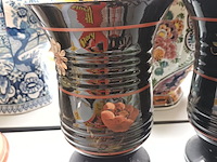 Lot 680 - koppel vazen booms glas - afbeelding 2 van  3
