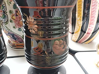 Lot 680 - koppel vazen booms glas - afbeelding 3 van  3