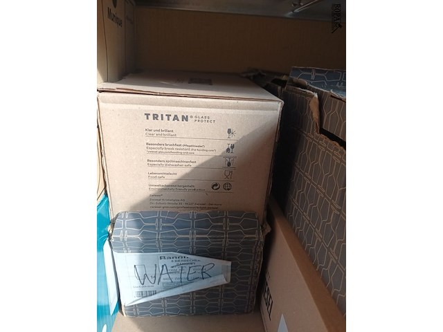 Lot 69 - diverse glazen in doos. 14 stuks - afbeelding 2 van  3