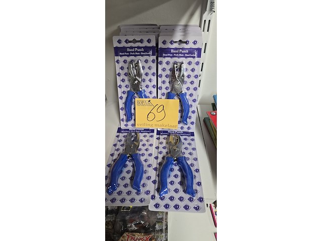 Lot 69 - hand pons knijpers nieuw 12 stuks - afbeelding 1 van  3