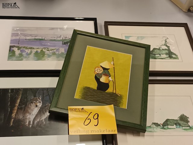 Lot 69 - kaders. 5 stuks - afbeelding 1 van  3