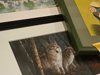 Lot 69 - kaders. 5 stuks - afbeelding 2 van  3