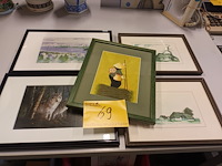Lot 69 - kaders. 5 stuks - afbeelding 3 van  3
