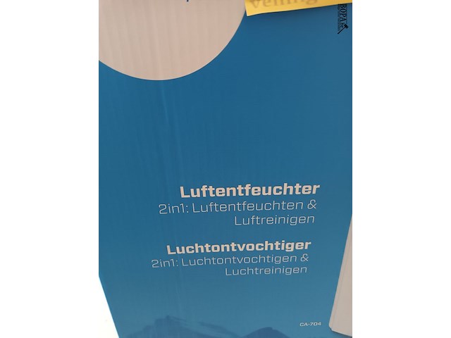 Lot 69 - luchtontvochtiger clean air - afbeelding 3 van  4