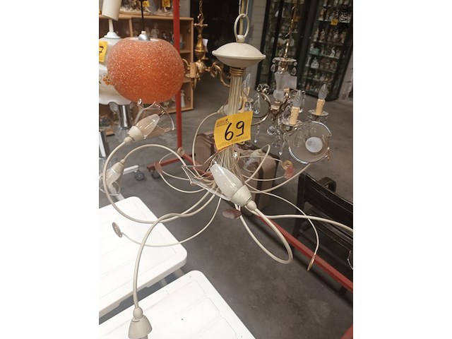 Lot 69 - moderne luster - afbeelding 2 van  3