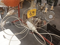 Lot 69 - moderne luster - afbeelding 2 van  3