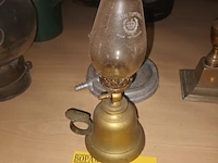 Lot 69 - olielamp en gaslamp