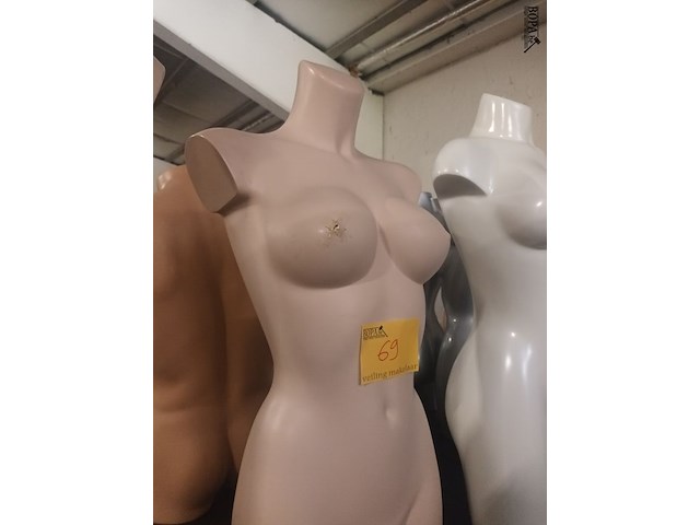 Lot 69 - paspop vrouw torso - afbeelding 2 van  2
