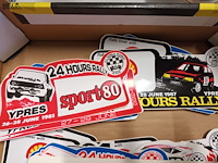 Lot 69 - rally ieper stickers, jaren ‘80. 20 stuks - afbeelding 3 van  5
