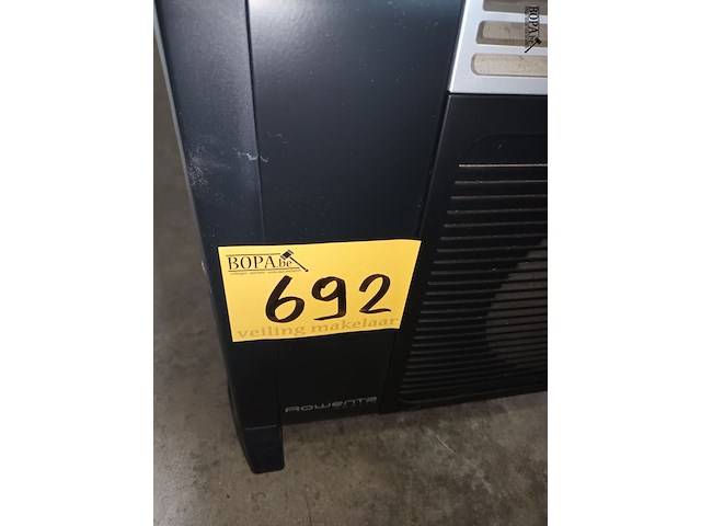 Lot 692 - elektrisch vuurtje rowenta dualio - afbeelding 2 van  4