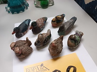 Lot 698 - miniatuur eendjes. 8 stuks - afbeelding 1 van  3