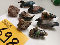Lot 698 - miniatuur eendjes. 8 stuks - afbeelding 2 van  3