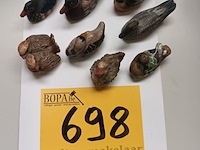 Lot 698 - miniatuur eendjes. 8 stuks - afbeelding 3 van  3