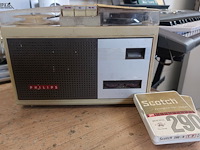 Lot 7 - bandrecorder philips el3586/00 met scotch