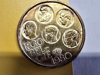 Lot 7 - belgische zilveren herdenkingsmunt (1980)