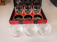 Lot 7 - cognac glazen met onderleggers in opbergboek - afbeelding 4 van  6