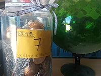 Lot 7 - decoratieve vazen. 5 stuks