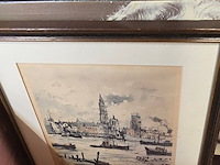 Lot 7 - diverse kaders in kist ong 7 stuks - afbeelding 4 van  10