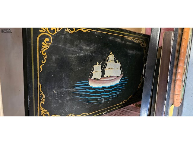 Lot 7 - diverse kaders in kist ong 7 stuks - afbeelding 8 van  10