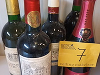 Lot 7 - flessen wijn. 7 stuks
