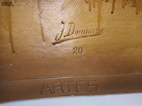 Lot 7 - gipsen jezusbeeld - afbeelding 4 van  4