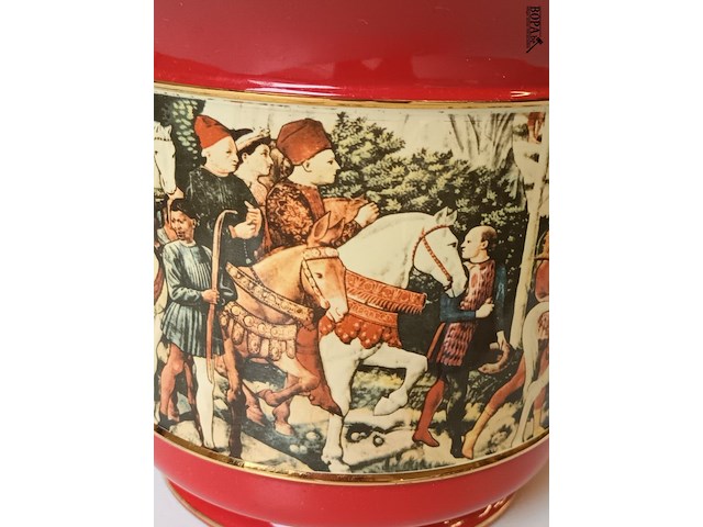 Lot 7 - italiaanse bloempot florentine - afbeelding 2 van  5