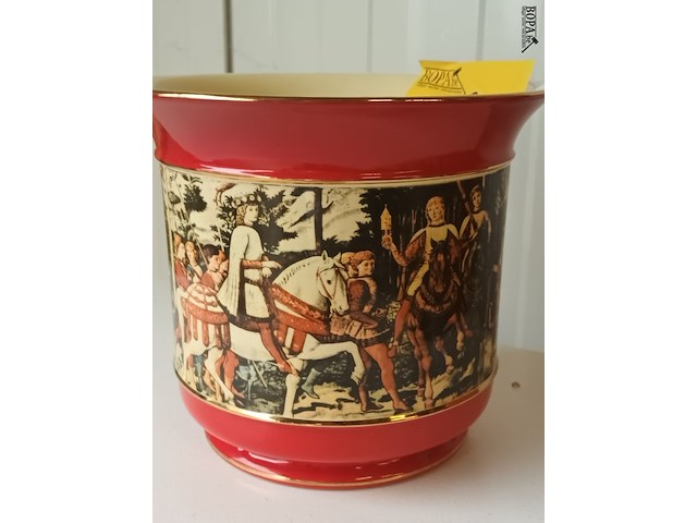 Lot 7 - italiaanse bloempot florentine - afbeelding 4 van  5
