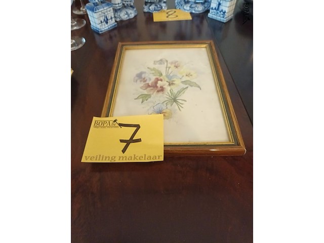 Lot 7 - kader bloemen - afbeelding 3 van  3