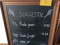 Lot 7 - krijtborden. 2 stuks - afbeelding 2 van  3