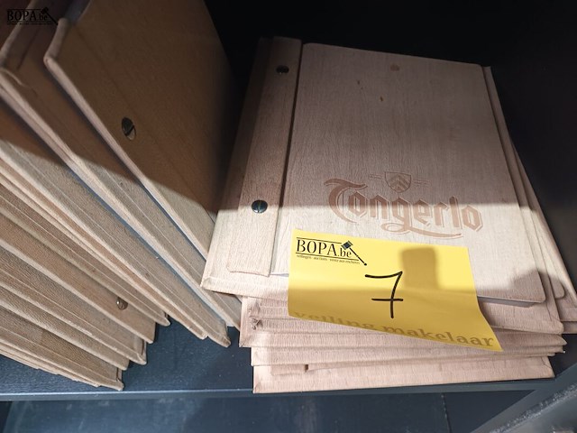 Lot 7 - menuboeken tongerlo. 29 stuks - afbeelding 1 van  3