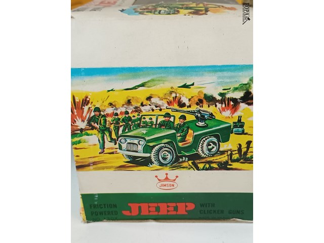 Lot 7 - polizei auto en jeep jimson. 2 stuks - afbeelding 2 van  10