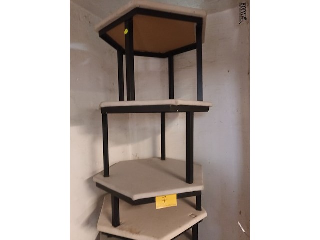 Lot 7 - presentatietafeltje. 8 stuks - afbeelding 2 van  3